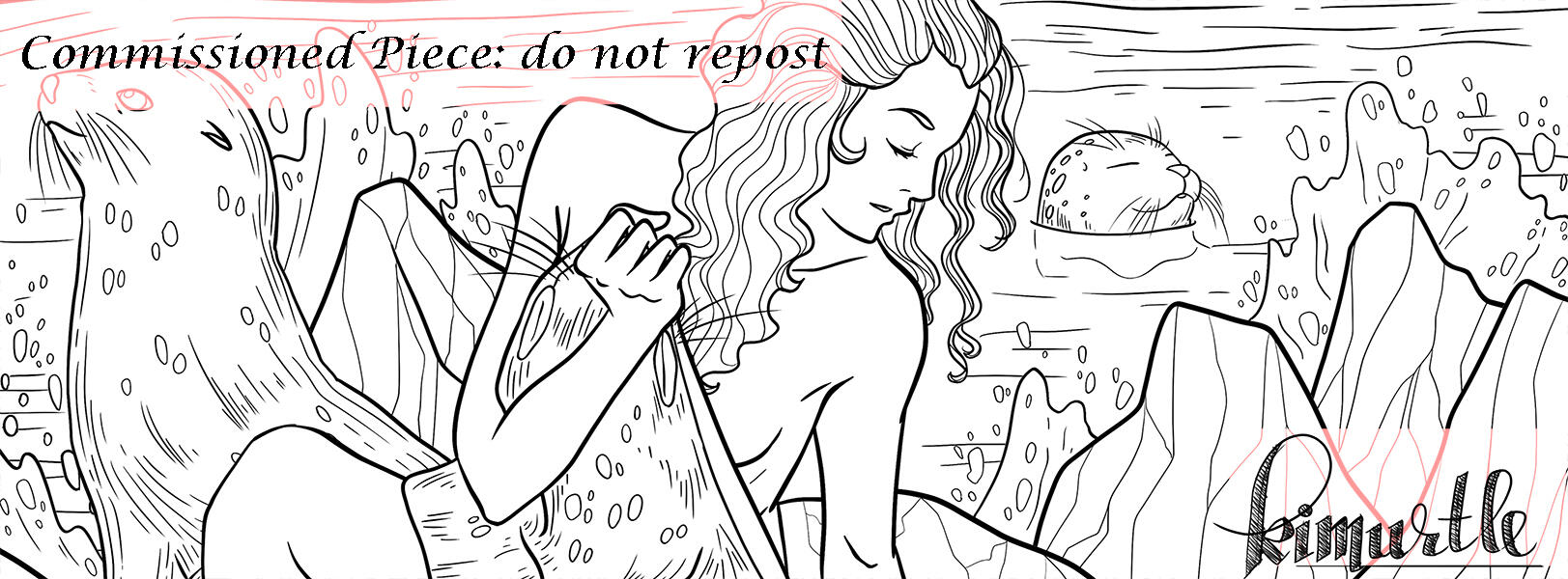 Selkie (Cropped as requested by client)