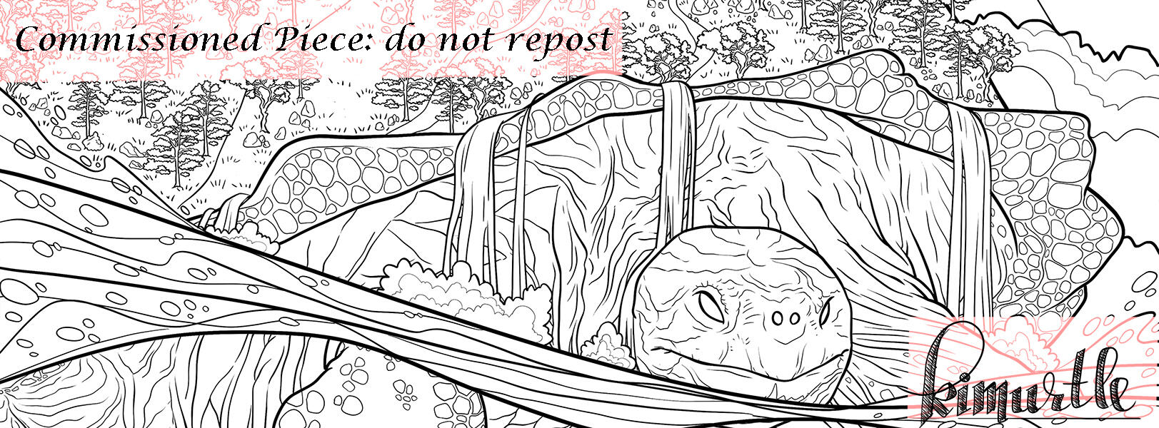 Aspidochelone (Cropped as requested by client)